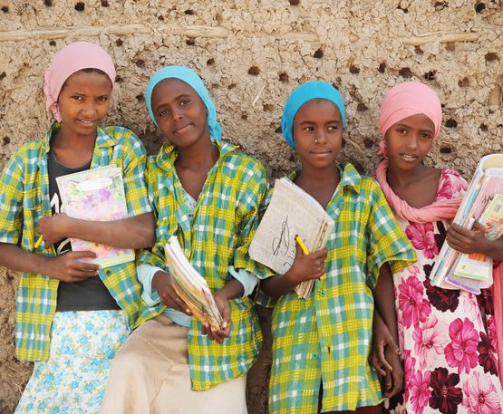 Schülerinnen in Äthiopien
